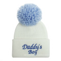Children Pure Color Boys Girls Knitted Winter Hat